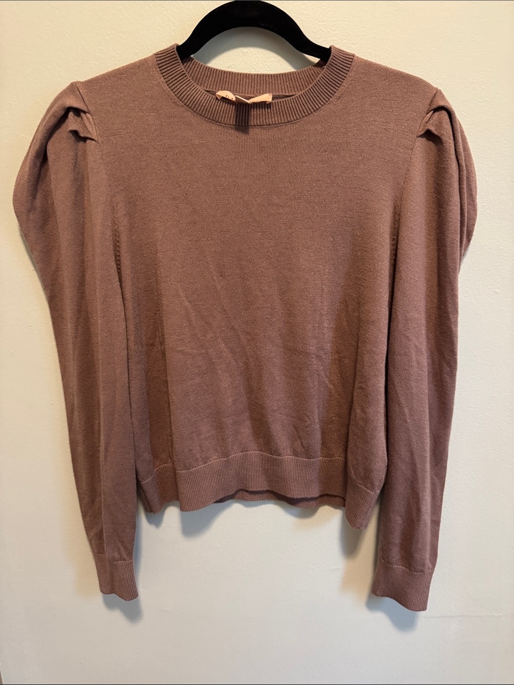 Philosophy Mauve Crew Neck Sweater